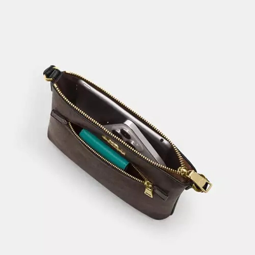 Mini Rowan File Bag With Rose Print - Picture 2 of 16